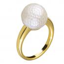 Ring Momento Pearl 18 kt GG SWZP Weiß 11-12mm  NFC-Chip