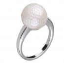 Ring Momento Pearl 18 kt WG SWZP Weiß 11-12mm  NFC-Chip